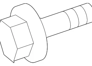Strut Bolt - Mazda (9YA0-21-434A)