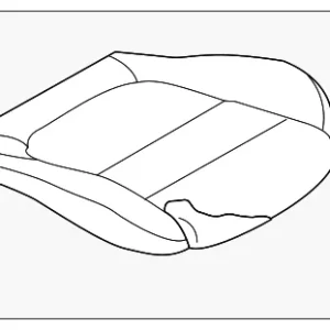 Cushion(R) Front Seat - Mazda (BAJD-88-110B-2A)