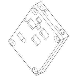 Radio Control Unit - Mazda (BDGF-66-DR0F)