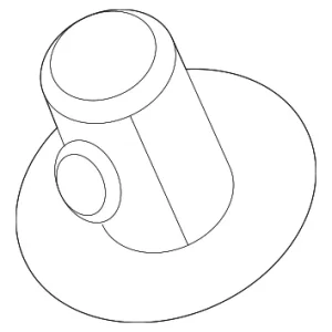 Column Assembly Clip - Mazda (BCKA-32-184)