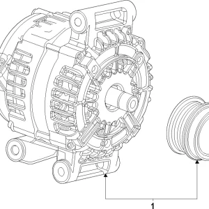 Alternator - Mazda (ZZC1-18-300D)