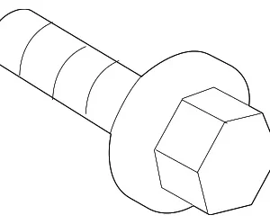 Connector Bolt - Mazda (VCY2-27-153)