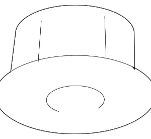 Headlamp Assembly Nut - Mazda (9XG0-47-231M)
