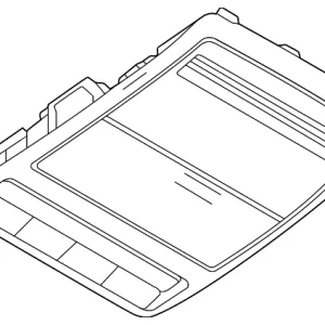 Console Overhead - Mazda (VA40-69-970A-75)