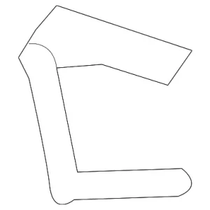 Seat Back Frame Clip - Mazda (BHN9-88-015)
