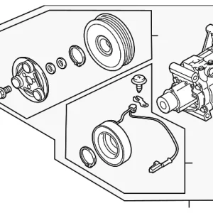 A/C Compressor - Mazda (DRZ8-61-450)