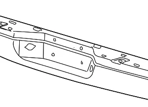 Bumper Face Bar - Mazda (1F71-50-221)
