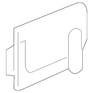 Interior Door Handle Trim - Mazda (ZZCA-59-375-25)