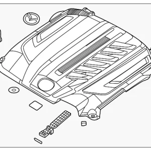 Engine Cover - Mazda (H301-10-200D)