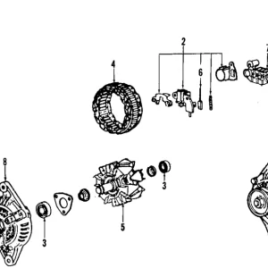 Alternator - Mazda (B61P-18-300F)