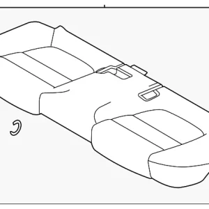 Seat Cushion Foam - Mazda (B62V-57-200-2A)