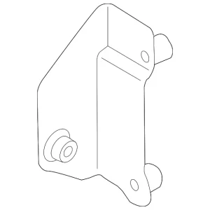 A/C Drive Belt Idler Pulley Bracket - Mazda (Z601-15-950A)