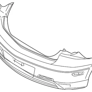 Bumper Cover - Mazda (BN8P-50-221H-BB)