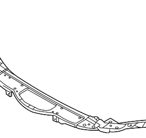Member Shroud Up - Mazda (DGH9-53-150A)