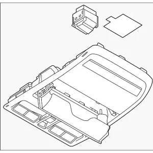 Overhead Console - Mazda (K617-69-97YB-02)