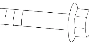 Axle Beam Bolt - Mazda (9YA0-2A-429)