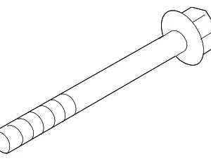 Compressor Assembly Bolt - Mazda (9YA0-2A-034)