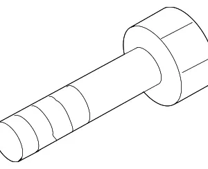 Door Check Bolt - Mazda (9YA1-10-616A)