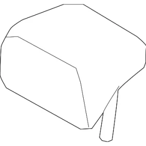 Headrest - Mazda (KRA8-88-290-02)