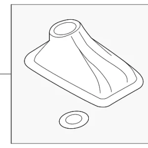 Automatic Transmission Shift Lever Boot - Mazda (BHN2-64-330C)