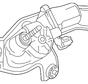 Wiper Motor - Mazda (BJT6-67-450)