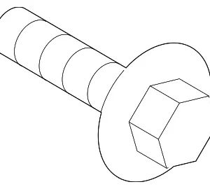 Fender Bolt - Mazda (9YA0-20-692)