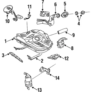 Protector - Mazda (BR70-42-298C)