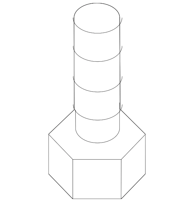 Suspension Cross-Member Bolt - Mazda (9YA0-21-01D)
