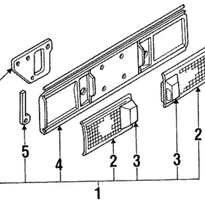 License Lamp - Mazda (BR70-51-283)