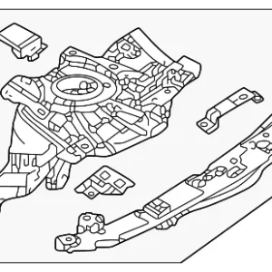Panel(L) Wheel Apron - Mazda (VA40-54-210D)