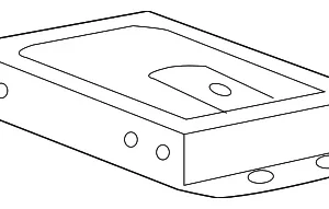 GPS Navigation Control Module - Mazda (ZZCC-67-5D4)