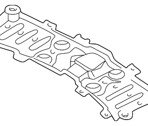 Floor Pan Splash Shield - Mazda (T001-34-60YB)