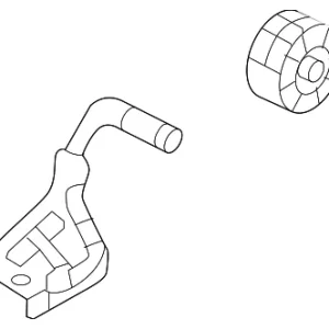 Exhaust System Hanger Bracket - Mazda (T301-40-63XC)