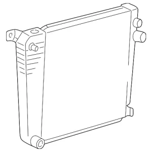 Radiator - Mazda (1F27-15-200)