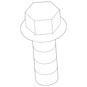 Lower Striker Bolt - Mazda (9YA4-21-002)