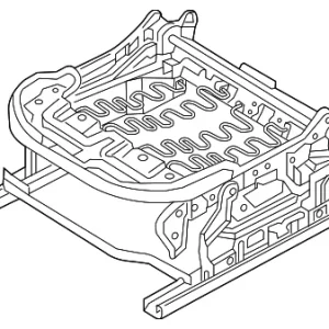 Seat Adjuster - Mazda (KRA1-88-H50A)