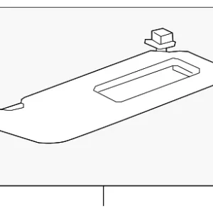 Sun Visor(L) - Mazda (VA41-69-320A-75)