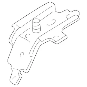 Control Module Bracket - Mazda (BJ0E-67-5D8A)