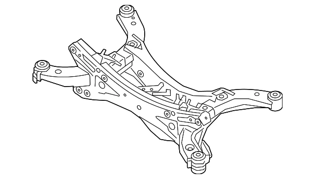 Cross-Member - Mazda (TK50-28-80XF)