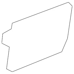 Cover(L) Towing Hook Rear - Mazda (KB8A-50-EL1-BB)