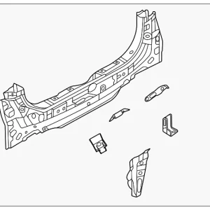 Panel Assembly R End - Mazda (DGY4-70-75ZB)