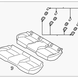 Seat Cushion Foam - Mazda (BCKA-57-200H-02)
