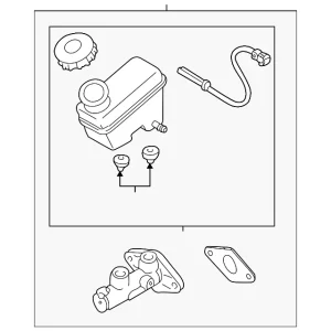 Master Cylinder - Mazda (ZZC1-43-990A)