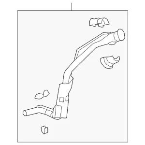 Filler Pipe - Mazda (BEKG-42-280D)
