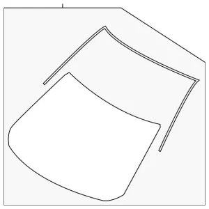 Glass Windshield - Mazda (VA45-63-900B)