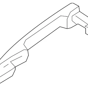 Lever(R) Outer Handle - Mazda (BCJH-72-410G-SY)