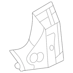 Plate(R) Corner - Mazda (DGH9-70-482A)