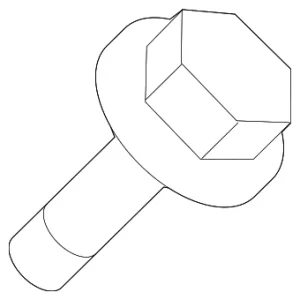 Rack And Pinion Bolt - Mazda (9945-61-220)