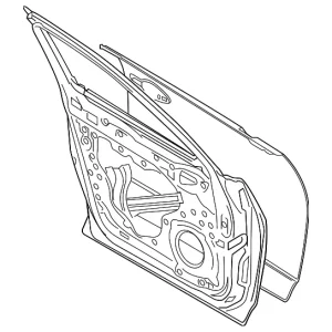 Body(L) Front Door - Mazda (KMY0-59-02XC)