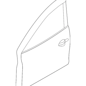 Body (L) Front Door - Mazda (BCY1-59-02XD)